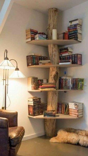 Birbirinden farkl kitaplk tasarmlar