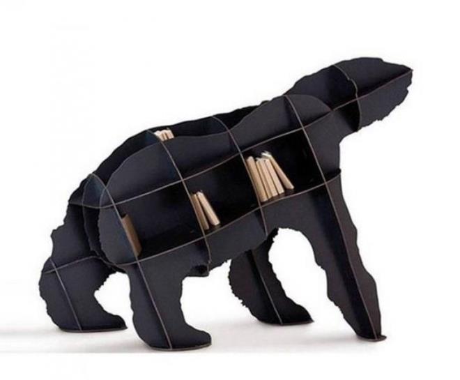 Birbirinden farkl kitaplk tasarmlar