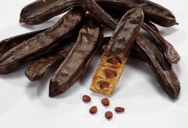 Yaplan alma gerei, kan kolesterol dzeyi normalin zerinde olan kiiler 2 ay boyunca i ekilde 10 gram keiboynuzu unu tketti.