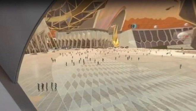 Mars'a kurulacak kentten yeni kareler