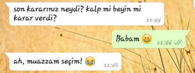 Beyin yakan komik mesajlar