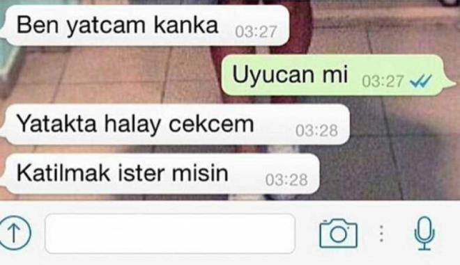 Beyin yakan komik mesajlar