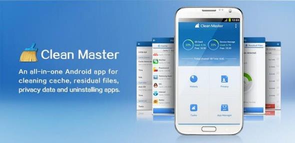 Clean Master   Clean Master uygulamas Android iyiletiricisi,bellek ve hz glendirici olarak grev yapyor ama ayn zamanda pil canavar...
