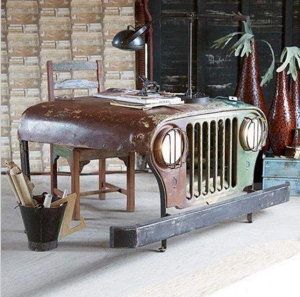 Hurda malzemelerden muhte�em dekorasyonlar