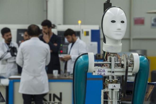Trkiye'nin ilk robot fabrikas