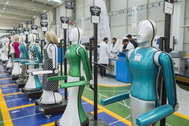 Trkiye'nin ilk robot fabrikas