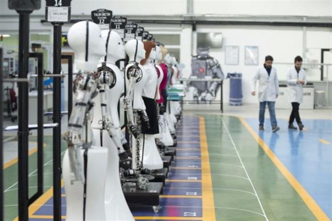 Trkiye'nin ilk robot fabrikas