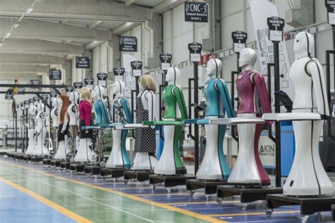 Trkiye'nin ilk robot fabrikas