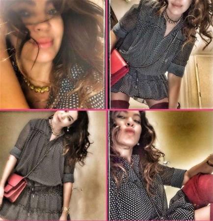 Moralolu, yolculuk esnasnda 13 bin 200 dolarlk (yaklak 50 bin TL) Hermes marka Birkin antasyla, 'Cle de Cartier' serisinden 18 ayar altndan prlanta talarla ssl 60 bin dolarlk (210 bin TL) saatini fotoraflamay ihmal etmemiti.