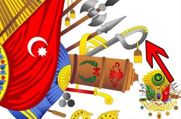 El siperlikli tren klc: bu kl klasik Trk klc olmayp, o devirdeki subaylar tarafndan kullanlrd.