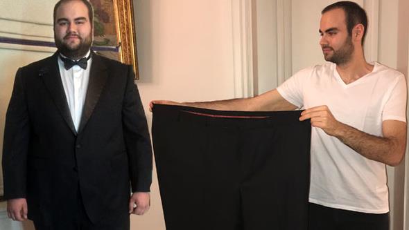 Yaklak 1.5 yl nce fazla kilolarndan kurtulmaya karar veren DJ Faruk Sabanc, azminin neticesini almay baard.