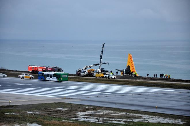 Pegasus Hava Yollar'na ait PC8622 nolu Boeing 737-800 tipi TC-CPF tescilli Ankara-Trabzon ua dn akam Trabzon Havaliman'na ini yapt srada pistten kmt. Uaktaki 162 yolcu, 2 pilot ve 4 kabin grevlisi uaktan tahliye edilirken, olayda herhangi bir can kayb veya yaralanma yaanmamt.