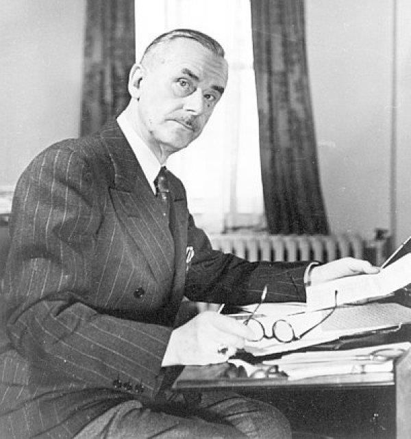 THOMAS MANN    <br>    Nobel Edebiyat dll Alman yazar, Thomas Mann