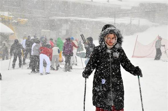 ULUDA'DA 1 BUUK METRE KAR