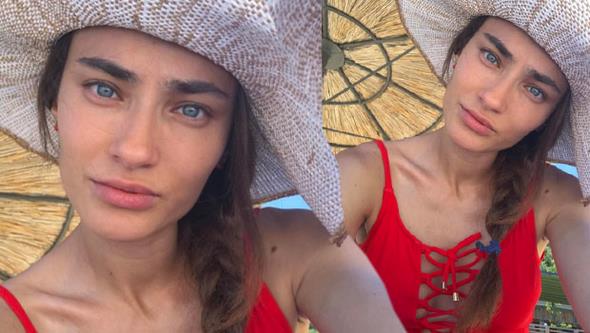 Makyajsz Fotorafyla Byledi    'Vatanm Sensin' dizisine dahil olan oyuncu Saadet Il Aksoy sezonu Bodrum'da at.