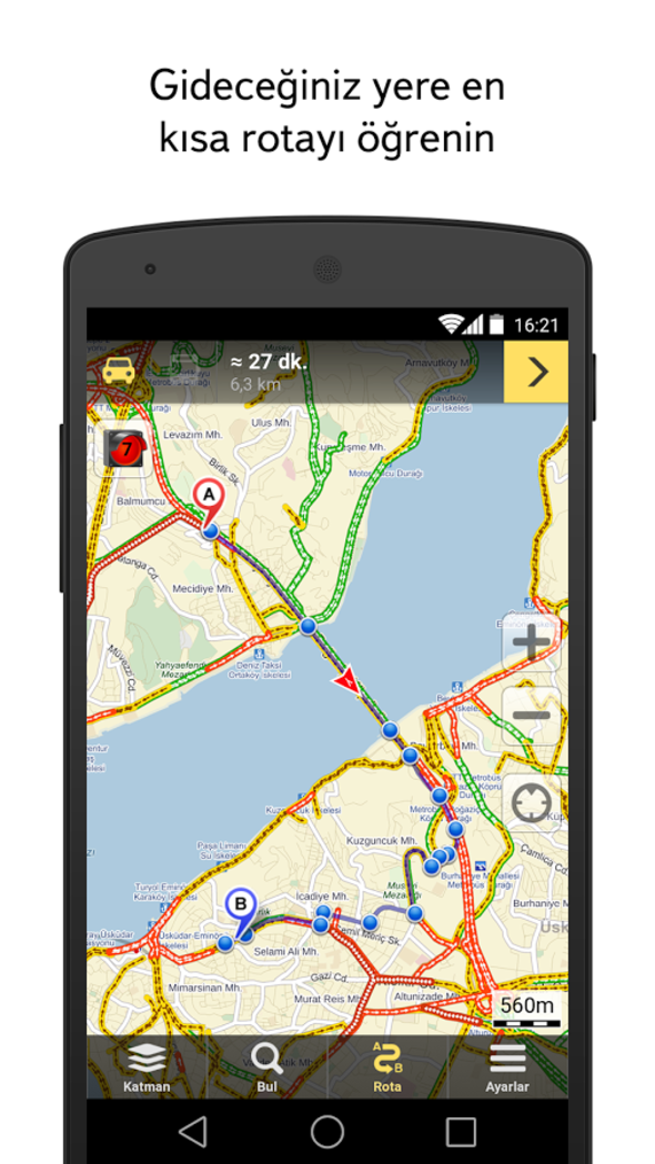 Google Maps<br>    Haritalar uygulamasnda gezinmek de pilin azalmasna neden oluyor.