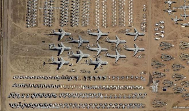 Uaklar eskiyip kullanlamaz hale gelince ne olur? Bu sorunun yantn ABD'nin gney batsndaki bir 'uak mezarl'nda aryoruz.