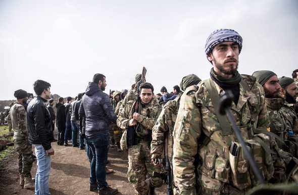 Blgenin nceden huzur ve bar blgesi olduunu sylyor ve syletiyorlar. Oysa getiimiz yl sadece Afrin blgesinde 700&#8217;den fazla taciz ve saldr gerekletirdiler." (Star)