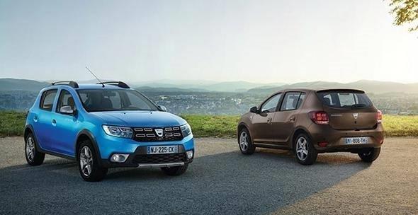 2017'de 18 bin 706 adet retilen Sandero'nun 2017 model fiyat 48 bin 950 TL'den balyor.