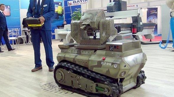 Ankerot<br>    Konya'da bir yazlm firmas, zellikle Dou ve Gneydou'da terr rgt PKK'ya kar mcadele veren asker ve polisin kullanabilmesi iin 'Ankerot' adn verdii tank grnml uzaktan kumandal mini insansz ara retti.