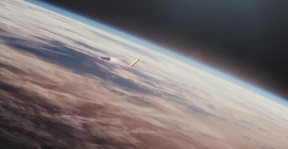 BFR uzay aracnn tek arts yolcu uaklarndan 3 kat hzl gitmesi deil.