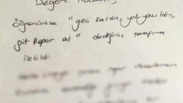 Bir doktorun, rencisine 'Git rapor al' diyen retmene yazd cevap, sosyal medyada tklanma rekorlar krd.