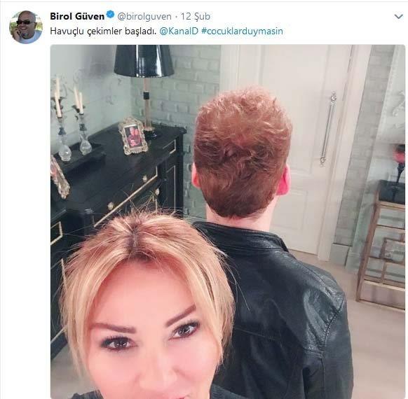 BROL GVEN SETTEN PAYLATI; Dizinin senaristi ve yapmcs Birol Gven sosyal medya hesabndan paylat bir fotorafa 'Havu'lu ekimler balad notunu dt ve kafalar daha da kartrd. Ancak oyuncunun srtnn dnk olmas Furkan'n aklamasn dorular nitelikteydi.