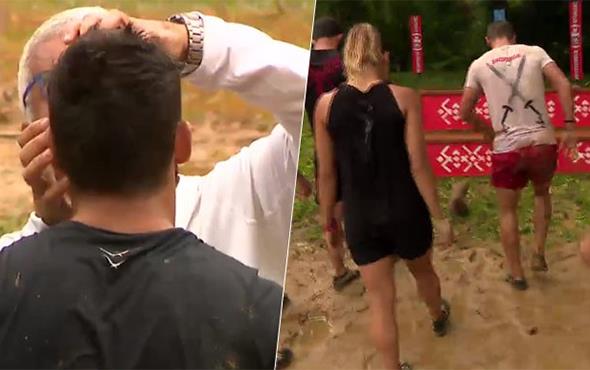 KS DE SAKATLANDI: Survivor 2018'in 20 ubat Sal akam yaynlanan blm dl oyununda kar karya gelen Anl ve Adem sakatlk pahasna mcadele etti.