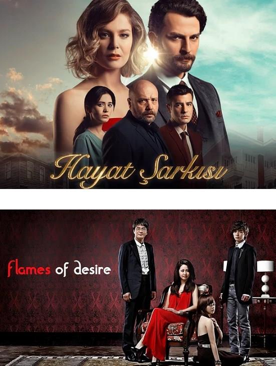 <p><b>14-Hayat arks - Flames Of Ambition (Flames Of Desire)</b></p>  </p>  <p>  Orijinali gnlk bir dizi olduu iin dier dizilere oranla daha fazla blm bulunuyor. Bu da Hayat arks'nn dier uyarlamalar gibi bir sre sonra senaryo sknts ekmeyeceini gsteriyor.</p>