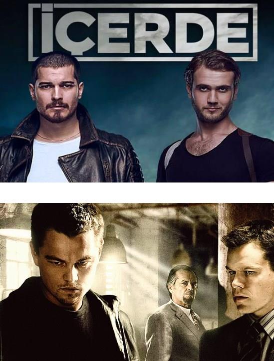 <p><b>2- erde - The Departed (Kstebek)</b></p>  </p>  <p>  Son dnemin en ses getiren dizilerinden biri olan erde'nin orijinali, ynetmenliini Martin Scorsese'in yapt 2006 yapm Kstebek filmi. En yi Film dalnda Oscar dll filmin kadrosunda Leonardo Di Caprio, Matt Damon ve Jack Nicholson gibi nemli isimler yer alyor.</p>