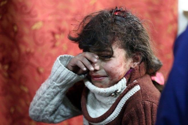 Suriye'deki Bear Esad rejiminin bakent am'da abluka altnda tuttuu Dou Guta'da 21. yzyln en byk insani krizlerinden biri yaanyor.