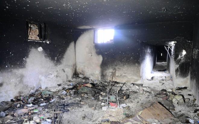 Trk Silahl Kuvvetleri (TSK) tarafndan yrtlen Zeytin Dal Harekat kapsamnda terr unsurlarndan arndrlan stratejik neme sahip Sakarkaya Tepesi'nde terristlerce kazlan dev ukur ve tneller, hayrete drd.