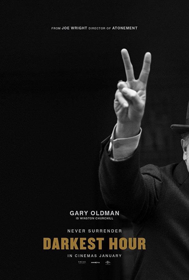 Darkest Hour  <br>  Leon, True Romance, Tinker Tailor Soldier Spy filmlerindeki unutulmaz rolleriyle tannan Gary Oldman&#8217;n ngiltere Babakan Winston Churchill&#8217;i canlandrd Darkest Hour; Joe Wright'n ynettii ve Anthony McCarten'n senaryosunu yazd 2017 kl ngiliz biyografik sava filmidir.