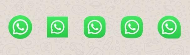 WhatsApp'n beta srmne uyarlanabilir ikonlar zellii geldi.