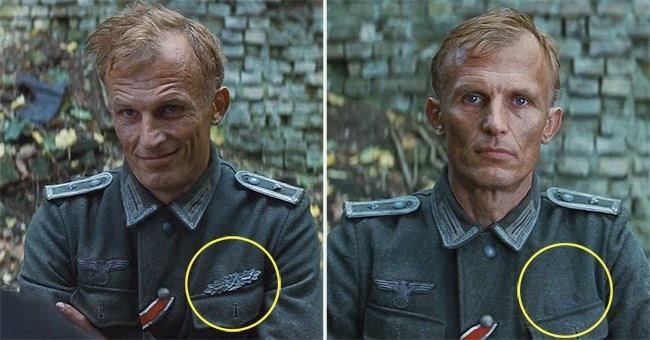 Soysuzlar etesi    Alman askerin armas bir sonraki sahnede uup gidiyor.