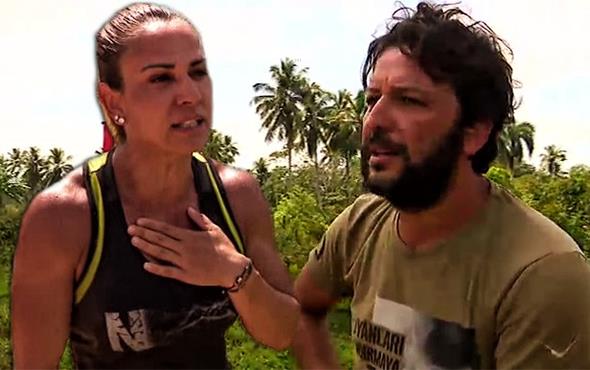 NAGHAN VE NHAT DOAN ARASINDA SZ DELLOSU: Ada oyunu sonras Nagihan Karadere ve Nihat Doan arasnda sinirler gerildi ve adeta sz dellosu yaand.