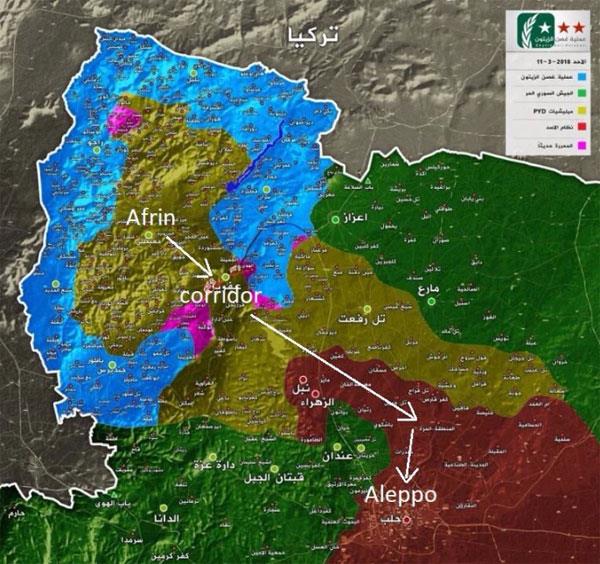 SVLLER N K GZERGAH HAZIRLANDI: Trkiye, bu plan bozmak iin Afrin zerindeki basky artryor, gl bir kuatmaya hazrlanyor. BM ile yrtlen mzakerelerde sivillerin tahliyesinde iki gzergah belirlenmi durumda. Biri Afrin&#8217;in gneyi, Halep&#8217;in ise kuzeyinde kalan rejimin kontrolndeki blge. kincisi ise Trkiye&#8217;nin kontrolndeki Azez. Her iki noktada da sivillere ynelik hazrlklar yaplm durumda.