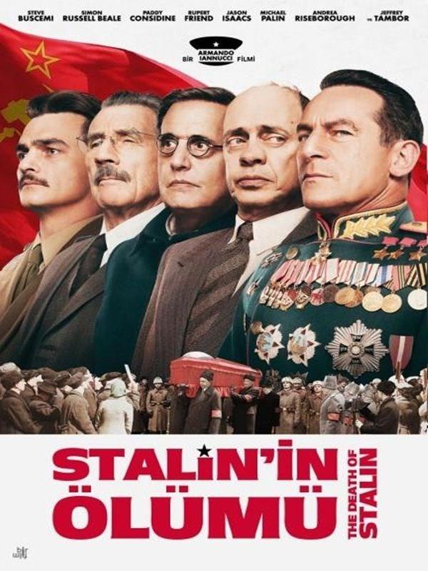 "Stalin'in lm"<p>      Sovyet Rusya'nn dn koparan lideri Stalin ldnde lkede neler yaand? Tabi ki liderlik sava, ihanetler, ekimeler... Nktedan ynetmen Armando Iannucci, Stalin'in lm sonrasndaki olaylar deitirmeden ama dntrerek anlatyor. Birbirini yiyen siyasetilerin dt komik hallere tepkiler bazen yerini kahkahaya brakyor. Kadroda Steve Buscemi, Jeffrey Tambor, Simon Russell Beale, Andrea Riseborough, Adrian McLoughlin, Michael Palin gibi isimler stelik olduka Rus olarak karmza kyor. Haftann en iyi filmine biletinizi aln derim!