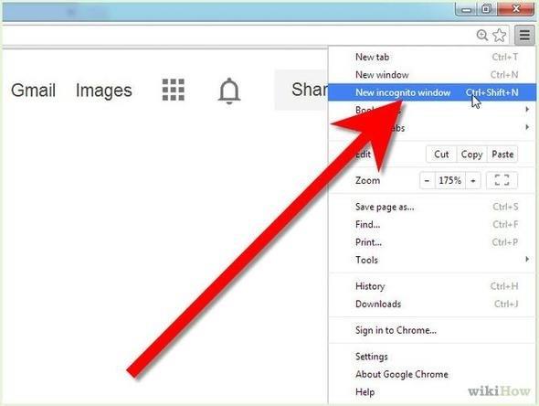 Chrome'da gizli pencere anca kimse hangi sitelere girdiinizi gremez.