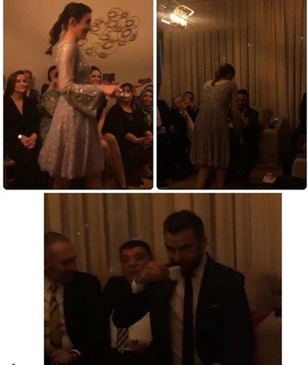 Alian nceki gn Buse Varol'u rol ald dizisinin setinde ziyaret edip, byk bir srpriz yaparak evlilik teklif etmiti. Alian ve Buse Varol ifti dn akam aile arasnda gerekleen bir trenle nianland. nl ifti bu zel gnnde yalnz brakmayan Ece Erken trenden grntleri sosyal medya hesabndan paylat.