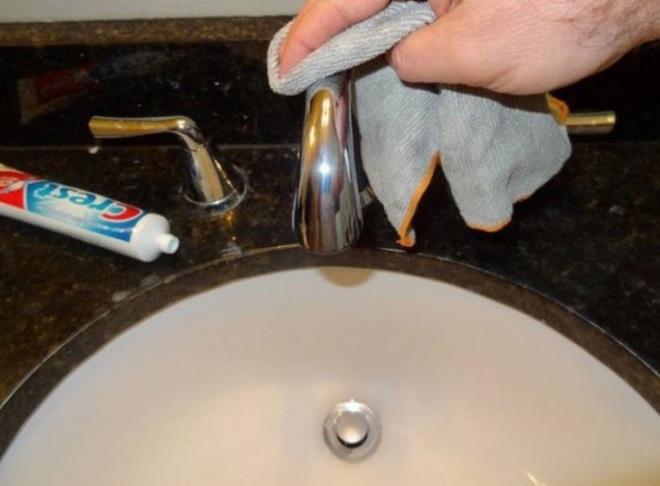 Banyo ve mutfak musluklarn temizlemek iin kullanabilirsiniz.