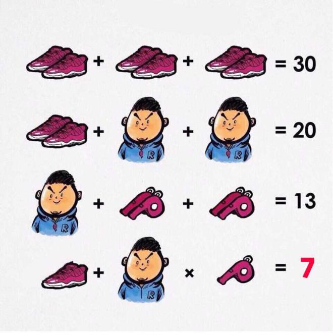 Bir ift spor ayakkab = 10 , Boynunda ddk tayan ocuk = 5, ki entikli ddk = 4   Tek spor ayakkab = 5, Ddk tamayan ocuk = 5-4 = 1, Tek entikli ddk = 2   5+1x2 = 7