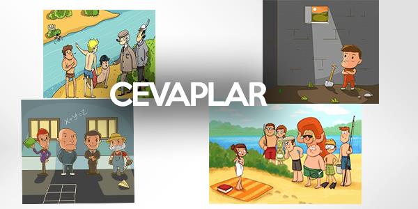 Nehir ok derin ve hzla akyorsa nehrin dier kysndaki adamn yzerek oraya gemesinin imkan yoktur. Adam zaten o kyda serinliyordur ve pheliler dedektifin konutuu genlerden biridir.