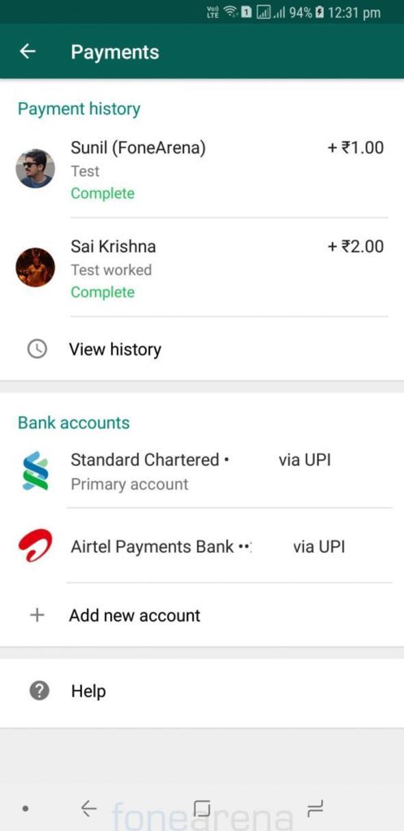 Listelenen bankalardan kullanmak istediiniz bankay sein ve banka hesabnz eletirin. Para gndermek istediiniz kiinin sohbet penceresini an ve &#8216;deme&#8216; butonuna tklayn.