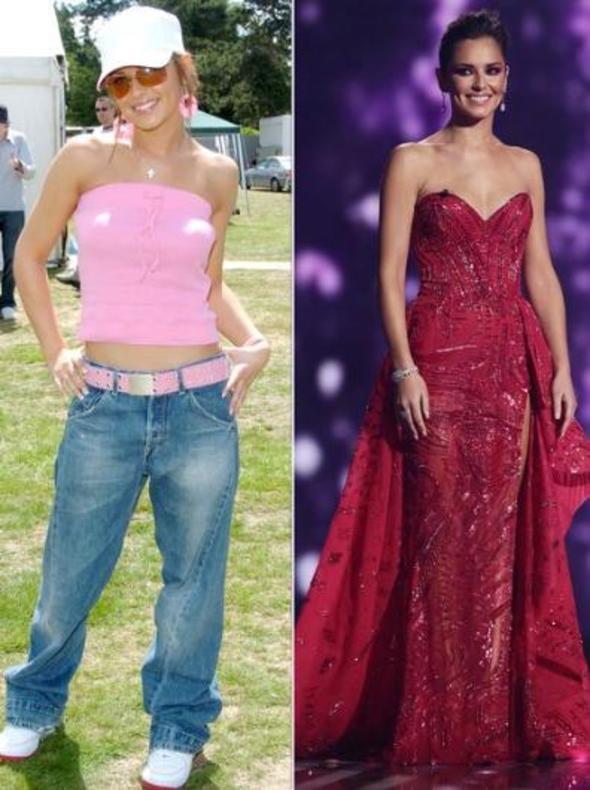 Cheryl artk kot pantolonla deil iddial kyafetlerle objektif karsna kyor