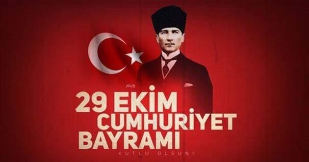 29 EKM CUMHURYET BAYRAMI TATL    Bayram pazartesi gn kutlanacak. Haftasonu ile birlikte  gn tatil yaplm olacak