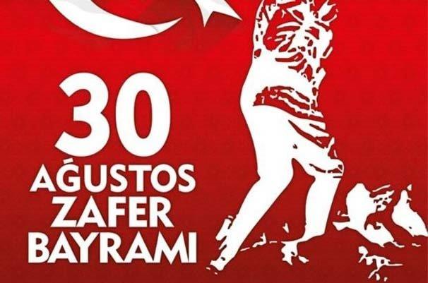 30 AUSTOS ZAFER BAYRAMI TATL    Bayram perembe gn kutlanacak. Cuma gnn tatil olarak ayarlayabilenler 4 gn tatil yapm olacaklar.