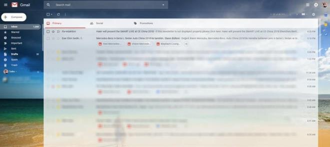 te Gmail'in yeni yz... Eski tasarmla fazlasyla benzerlikler tayor olsa da nemli yenilikleri de iinde barndryor.