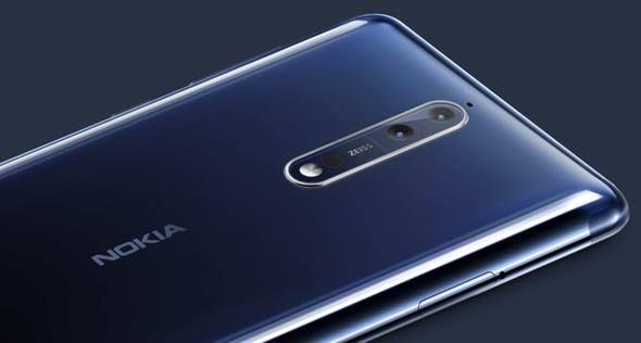 Nokia 8<br>    Depolama hafzas: 64/128 GB  Bellek: 4/6 GB RAM