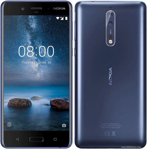 Nokia 8<br>    n kamera: 13 MP  Arka kamera: Her biri 13 MP ift kamera